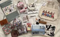 リトルミイ　リトルミイのきょうだい　ムーミン　ポーチ　エコバッグ　セット