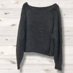 ディスコート　シャギーニット　プルオーバー　カジュアル　1444R