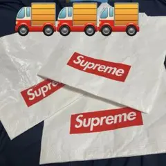 Supreme ショップ袋 3枚セット　シュプリーム　ショッパー