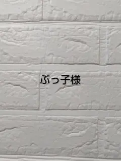 【ぶっ子様】専用