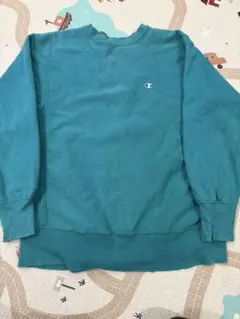 Champion 80s リバースウィーブ トリコタグ グリーン ターコイズ 