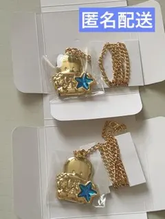 いちご新聞５０周年記念　きらきら輝くペンダント 【あひるのペックル】2個セット