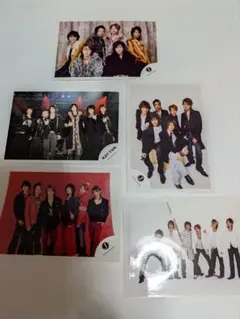 KAT-TUN 写真 ジュニア時代ロゴ 貴重 赤西仁 亀梨和也 上田竜也 写真