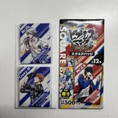 ヒプマイ 碧棺左馬刻 毒島メイソン理鶯 缶バッジセット