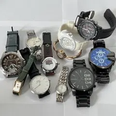 腕時計セット まとめ売りジャンク ブランド多数 TECHNOS DIESEL他のサムネイル
