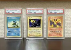 k*e様 【PSA 3連番】ファイヤー サンダー フリーザー 拡張シート 旧裏