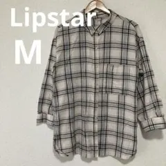 長袖シャツ M ベージュ チェック コットン100% 綿のサムネイル