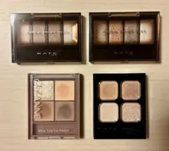 KATE、セザンヌ　アイシャドウ4点　まとめ売り