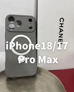新品　iPhone18/17 ProMax用ケース　グレー　MagSafe対応