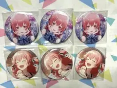 プロセカ 桃井愛莉 グリッター缶バッジ グリ缶 3A カラフェス 6点
