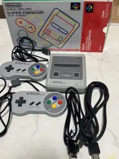 Nintendo スーパーファミコン クラシックミニ本体 2コントローラー付き