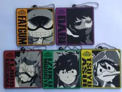 僕のヒーローアカデミア ラバーキーホルダー5点セット　1番くじ