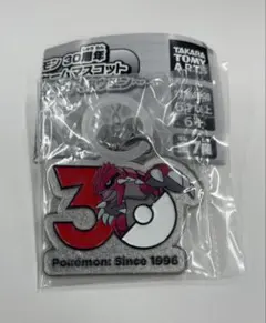 ポケモン30周年 メタルチャームマスコット　グラードン
