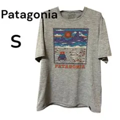 Patagoniaパタゴニア　キャプリーンクールデイリーグラフィックロゴ⭐️美品