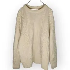 UNITED ARROWS ハミルトンラムズウール セーター XL