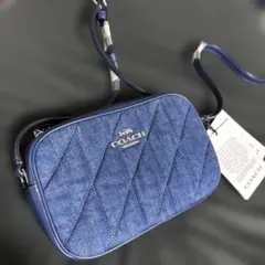 COACH MIN JAMIE QLTED DNM デニムショルダーバッグ