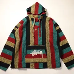 old Stussy ステューシー 90s メキシカンパーカー オールド　古着