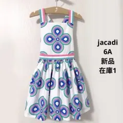 新品】jacadi チェック柄 ノースリーブワンピース 8A - メルカリ