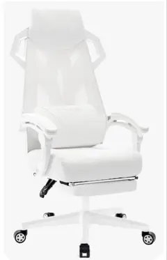 GTPLAYER ホワイト ゲーミングチェア