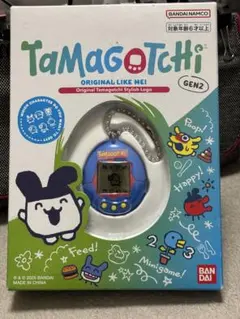 Tamagotchi Gen 2 青色 チェーン付き