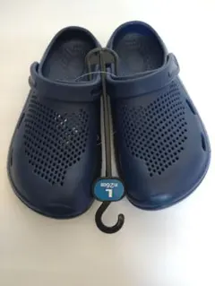 ★サンダル☆クロックス風☆EVA樹脂☆ネイビー☆約26cm★