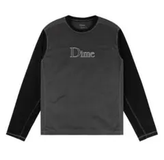 Dime 長袖カットソー メッシュ素材 ブラックのサムネイル
