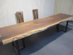 1764□ モンキーポッド テーブル ローテーブル ダイニング 座卓 一枚板