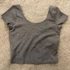 Abercrombie & Fitch グレー 半袖 Tシャツ S