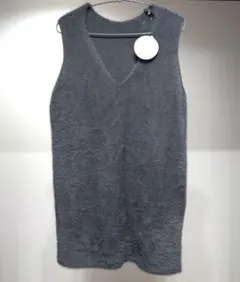 シャギー ベスト