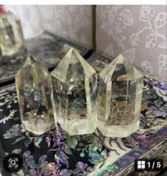 ✨✨幻影水晶六角柱✨グリーンファントムセット ✨✨幻影水晶六角柱✨グリーンファントムセット - メルカリ