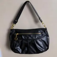 〇HUSHUSH　ワンショルダーバック　レザー　ブラックのサムネイル