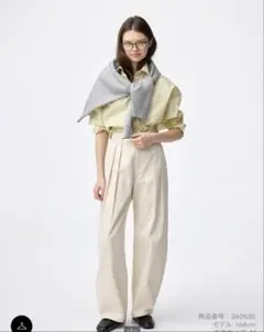 新品　チノタックバレルパンツQ
