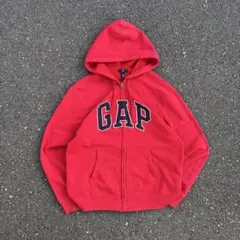 00s oldgap 人気カラー フェード ロゴドン 短丈 ジップパーカー