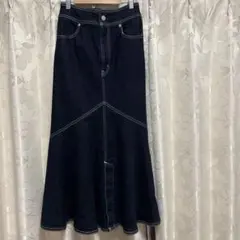 AZUL by moussy マーメイドデニムストレッチスカートのサムネイル
