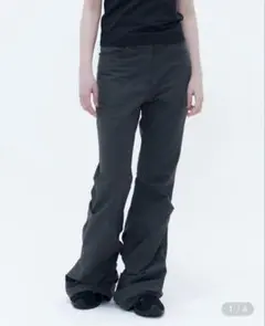 MISEKISEOUL Shirring bootscut pants - メルカリ