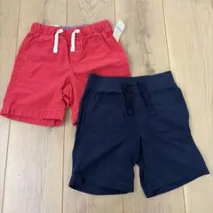 新品未使用有り　GAP 半ズボン 2色セット 100㎝