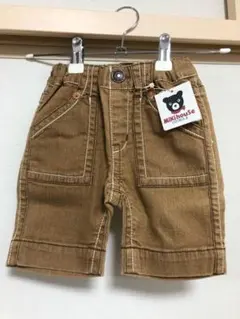 新品 半額 ミキハウスダブルビーパンツ 80cm