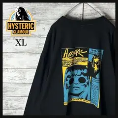 3391MU【美品】ヒステリックグラマー☆ヒスガール ビッグロゴ 長袖Ｔ シャツ
