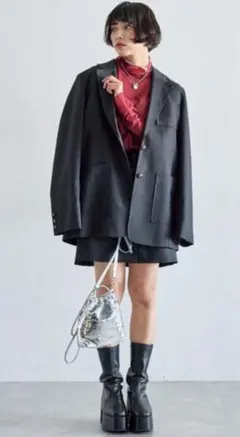 アソートシアーハイネックロングT PAGEBOY