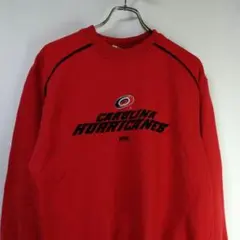 アメリカ古着スウェット刺繍ロゴビックシルエットLee赤