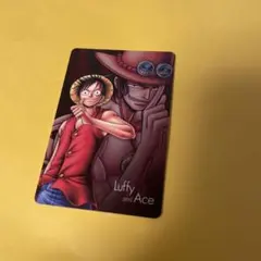ONE PIECE ルフィ＆エース カード