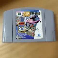 【Nintendo64】SIM CITY 2000 　カセット