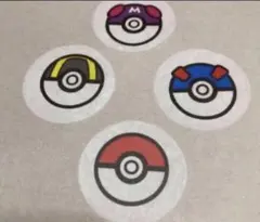 usj ユニバーサルポケットモンスター モンスターボール紙吹雪4枚セットのサムネイル