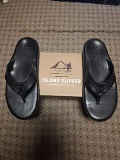 アイランドスリッパ] ISLAND SLIPPER スエード クロコ型押し - メルカリ