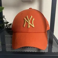 New Era ニューヨーク・ヤンキース キャップ オレンジ 5/8 60.6