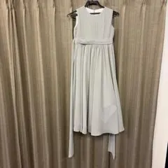 グレー ピアノドレス ノースリーブ