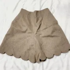 【スカート500円企画】フリルのキュロット