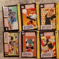 ドラゴンボールZ カードダス 6枚セット 1990年 バンダイ ドラゴンボールZ カードダス 6枚セット バンダイ 1990 - メルカリ