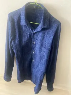 NO ID. ペイズリー柄シャツ サイズ2 ノーアイディー