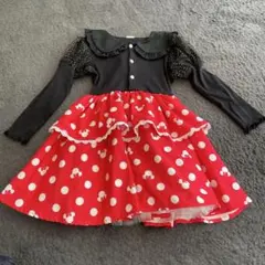 【新品】　リトシー　ミニー　衣装　なりきりワンピース 100ディズニー